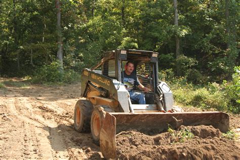 pond building with skid steer|2.5 acre pond skid steer.